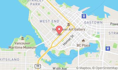 map, Vancouver School of Healing Arts