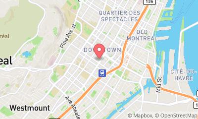 map, Voyages CAA-Québec