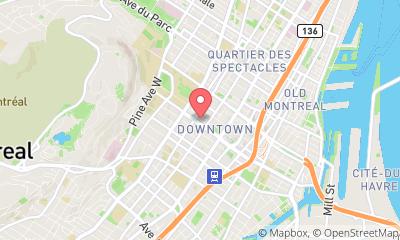 map, UNIGLOBE Voyages Lexus