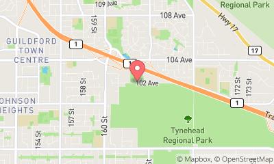 map, Surrey Charter Bus Grove