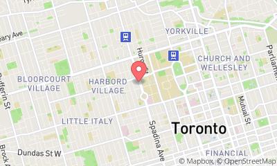 map, Ukrainian Museum of Canada Ontario Branch