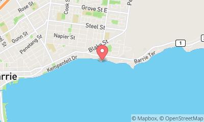 map, Barrie Yacht Club