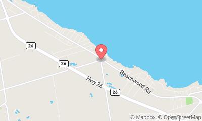 map, Blue Mountain Go-Karts