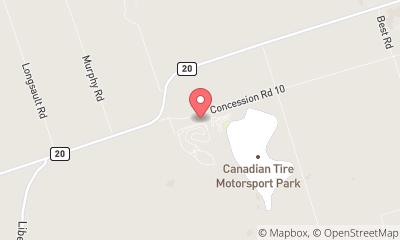 map, Mosport Karting Centre Inc
