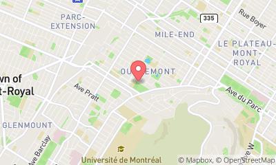 map, Parc Beaubien (Outremont)