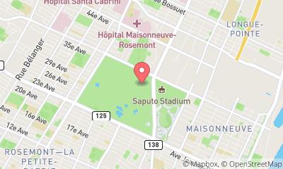 map, Maisonneuve Park