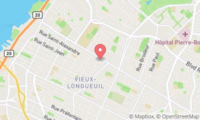 map, Karate Kyokushin Longueuil