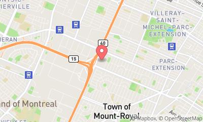 map, IGA extra Famille Déziel Centre Rockland