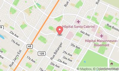 map, IGA extra Marché Tellier