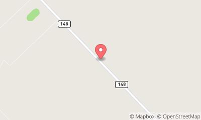 map, Cabane A Sucre La p'tite cabane d'la côte