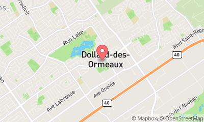 map, Dollard Centre for the Arts