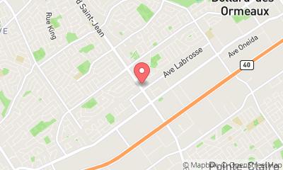 map, Ceramic Coffee Dollard-des-Ormeaux