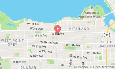map, Heart of Kitsilano