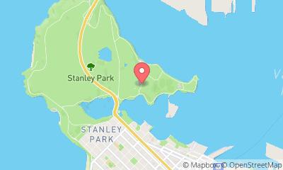 map, Mobi Bike Station 0101 - Vancouver Aquarium