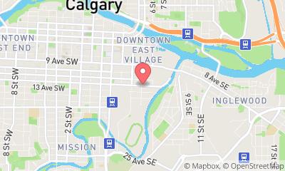 map, Calgary Luxury Car Rentals