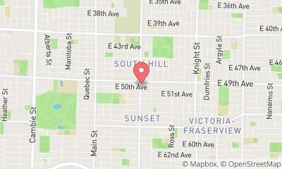 map, Bains Travel Ltd.