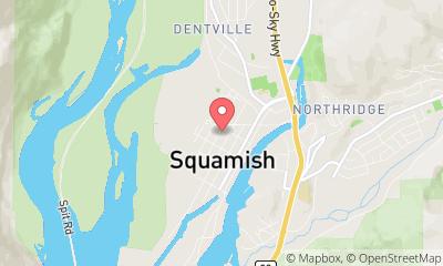 map, Squamish Motorcycle School