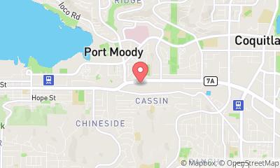 map, U-Haul Moving & Storage at Barnet Hwy