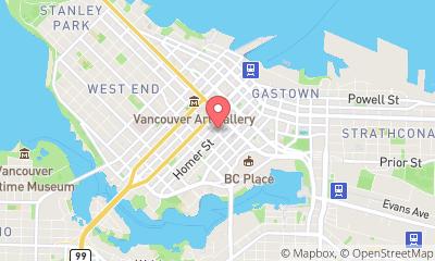 map, Hilton Vancouver Downtown