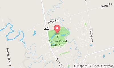 map, Copper Creek Golf Club