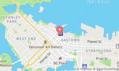 map, Global Work & Travel Canada