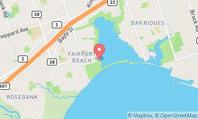 map, Frenchman's Bay Yacht Club