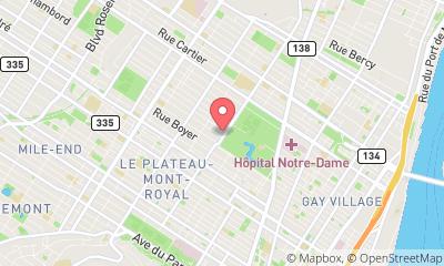 map, Le Chalet Orage + PEPPERMINT Cycling