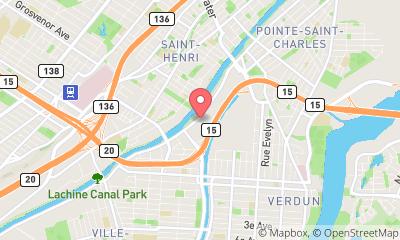 map, Crossfit PRO1 Montreal