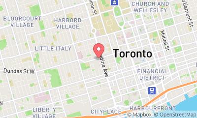 map, Chinatown Inn Toronto