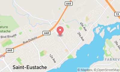 map, Autobus Robert Paquette & Fils Inc