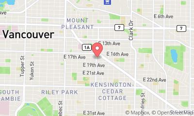 map, Sun Hang Do Vancouver