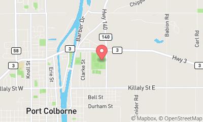 map, Port Colborne Youth Soccer Club