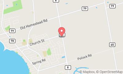 map, Lake Simcoe Soccer Club