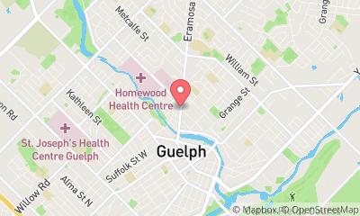 map, Norfolk Guest House Bed & Breakfast Accommodations | Guelph, Ontario