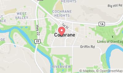 map, Cochrane Movie House