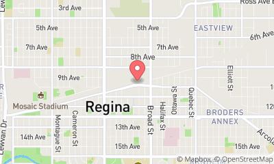 map, Casino Regina
