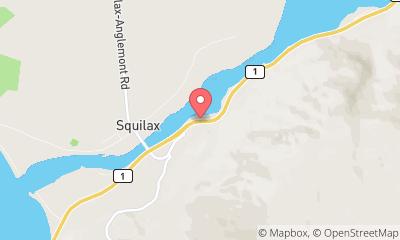 map, HI-Shuswap Lake, Squilax General Store and Hostel