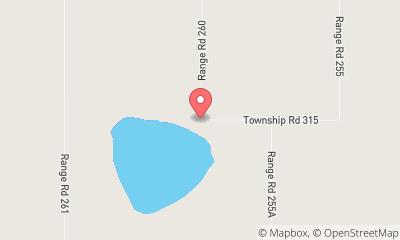 map, Keiver's Lake Campground