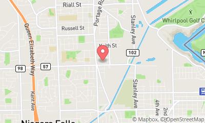 map, Niagara Falls School Of Drama