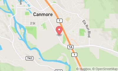 map, Alpine Helicopters Inc.