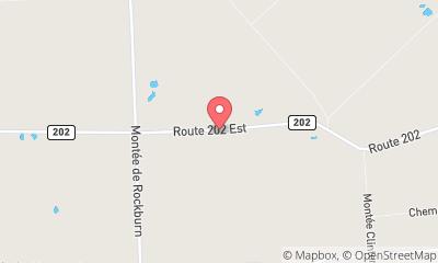 map, Vergers Rockburn Orchards