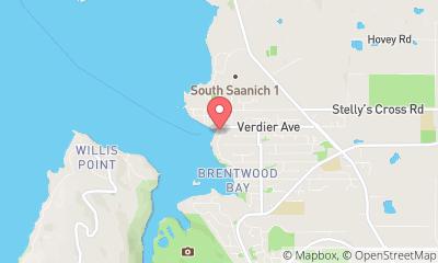 map, Brentwood Bay Resort