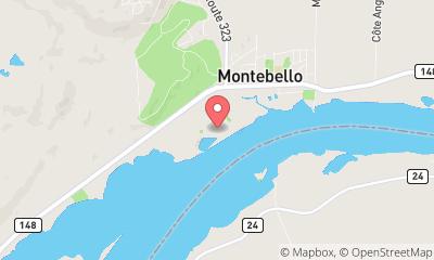 map, Fairmont Le Château Montebello