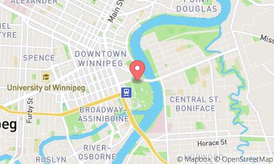 map, Canadian Museum for Human Rights