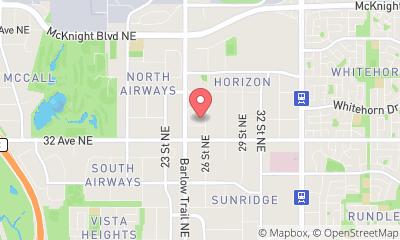 map, Riviera Hotel Calgary Airport
