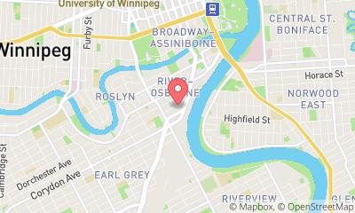 map, United Boxing Club Inc