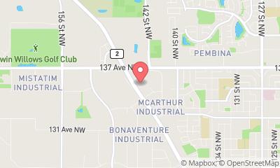 map, ClubFit Gym - St. Albert Trail