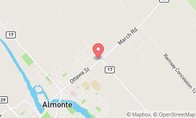 map, Almonte Fitness Centre