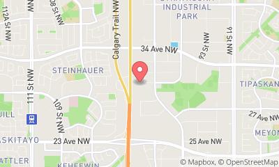 map, Edmonton Prestige Limousine