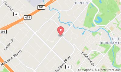 map, Courtyard by Marriott Mississauga-Airport Corporate Centre West
